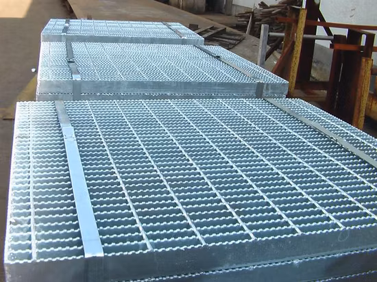 Hot DIP Galvanized Finish Plain Steel Bar Grating for Floor