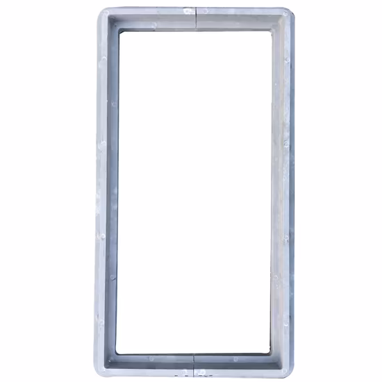 China Manufacturer 590X1090mm Rectangle Plastic/Resin/Fiberglass/FRP/SMC/BMC Composite Telecom/Cable/Trench Cover with Frame